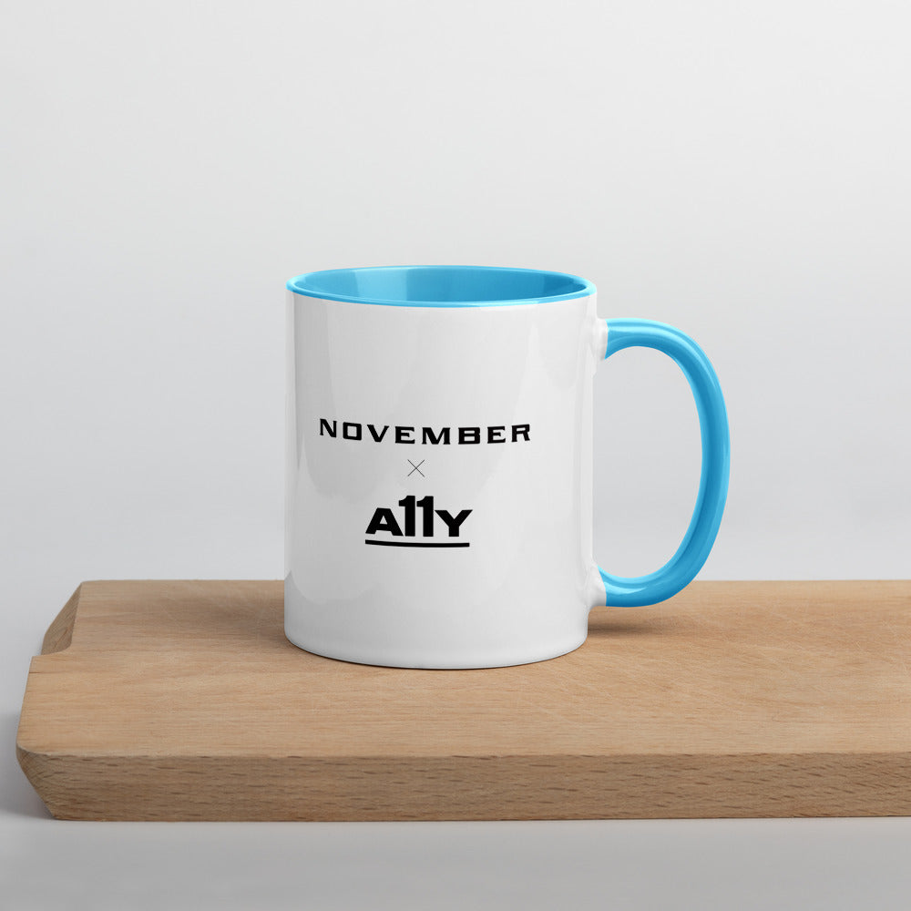 November x A11y mug