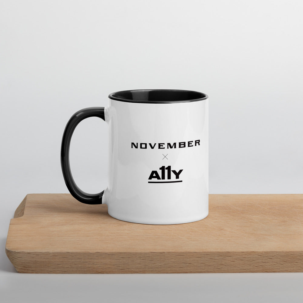 November x A11y mug