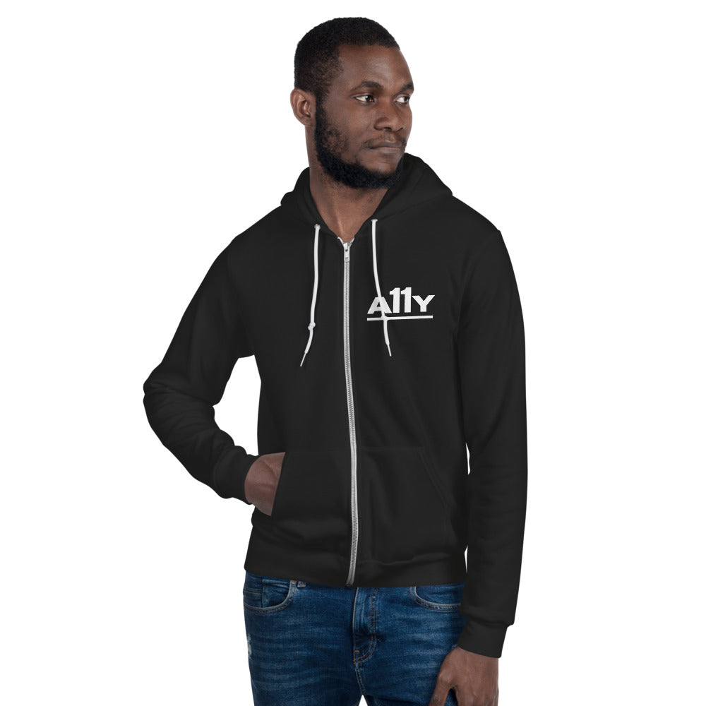 A11y badge unisex hoodie