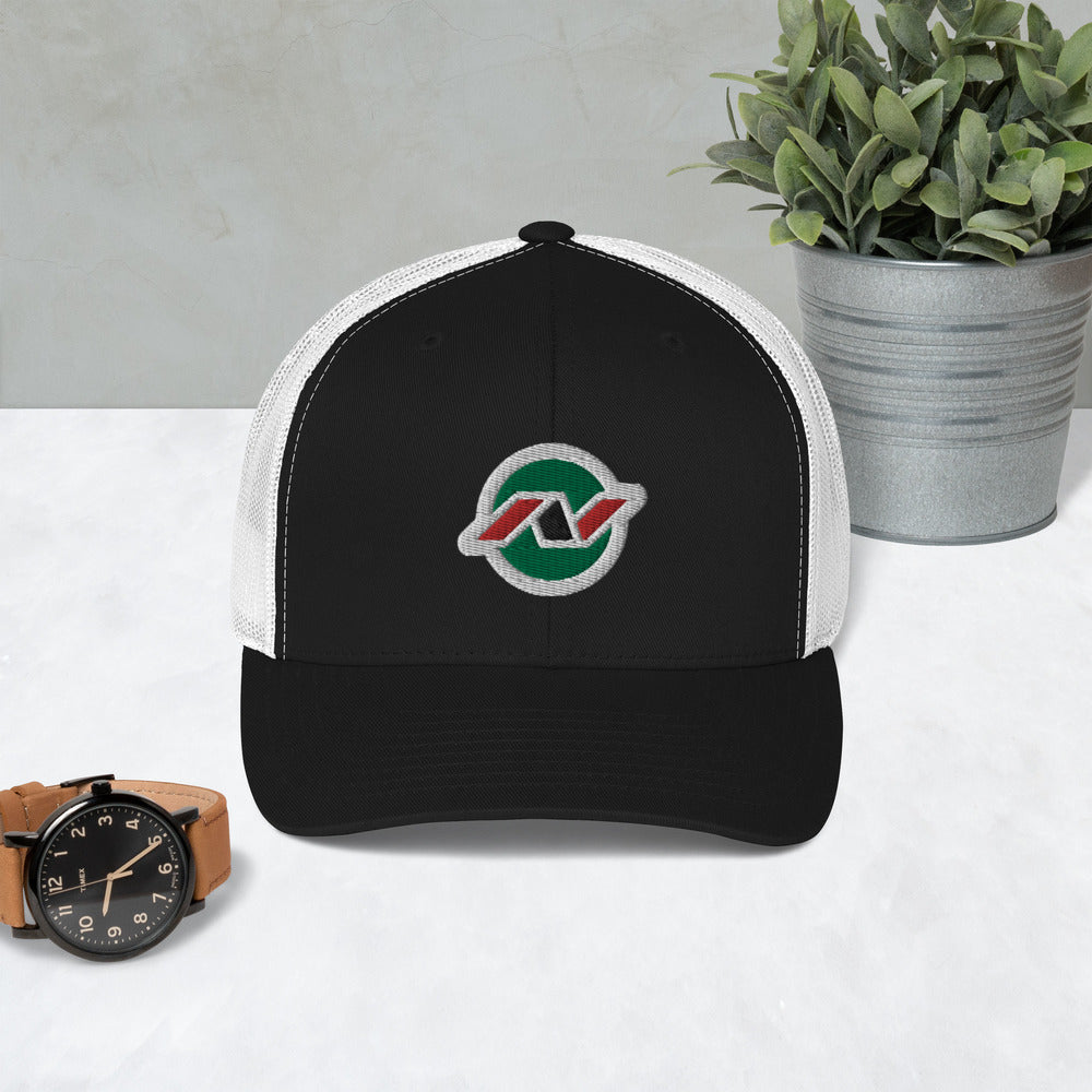 RGB A11y Embroidered Retro Trucker Cap