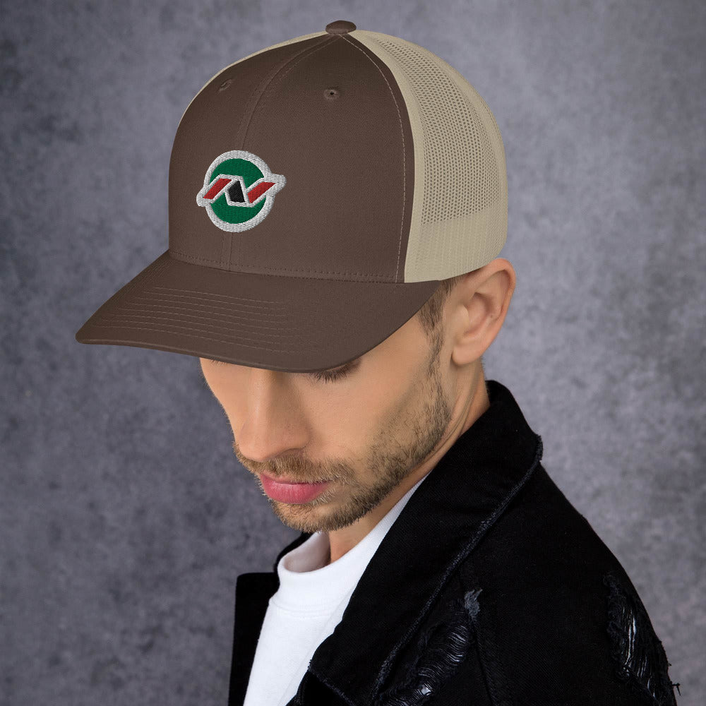 RGB A11y Embroidered Retro Trucker Cap