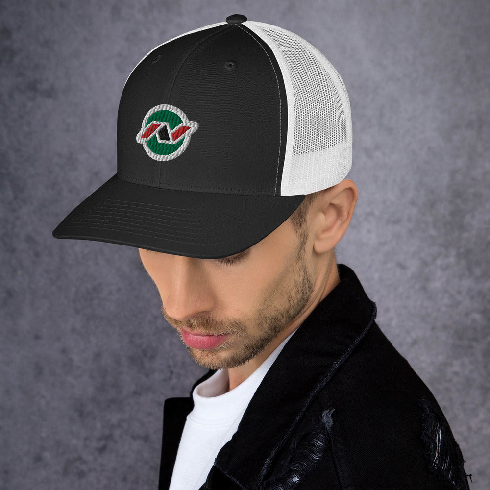 RGB A11y Embroidered Retro Trucker Cap