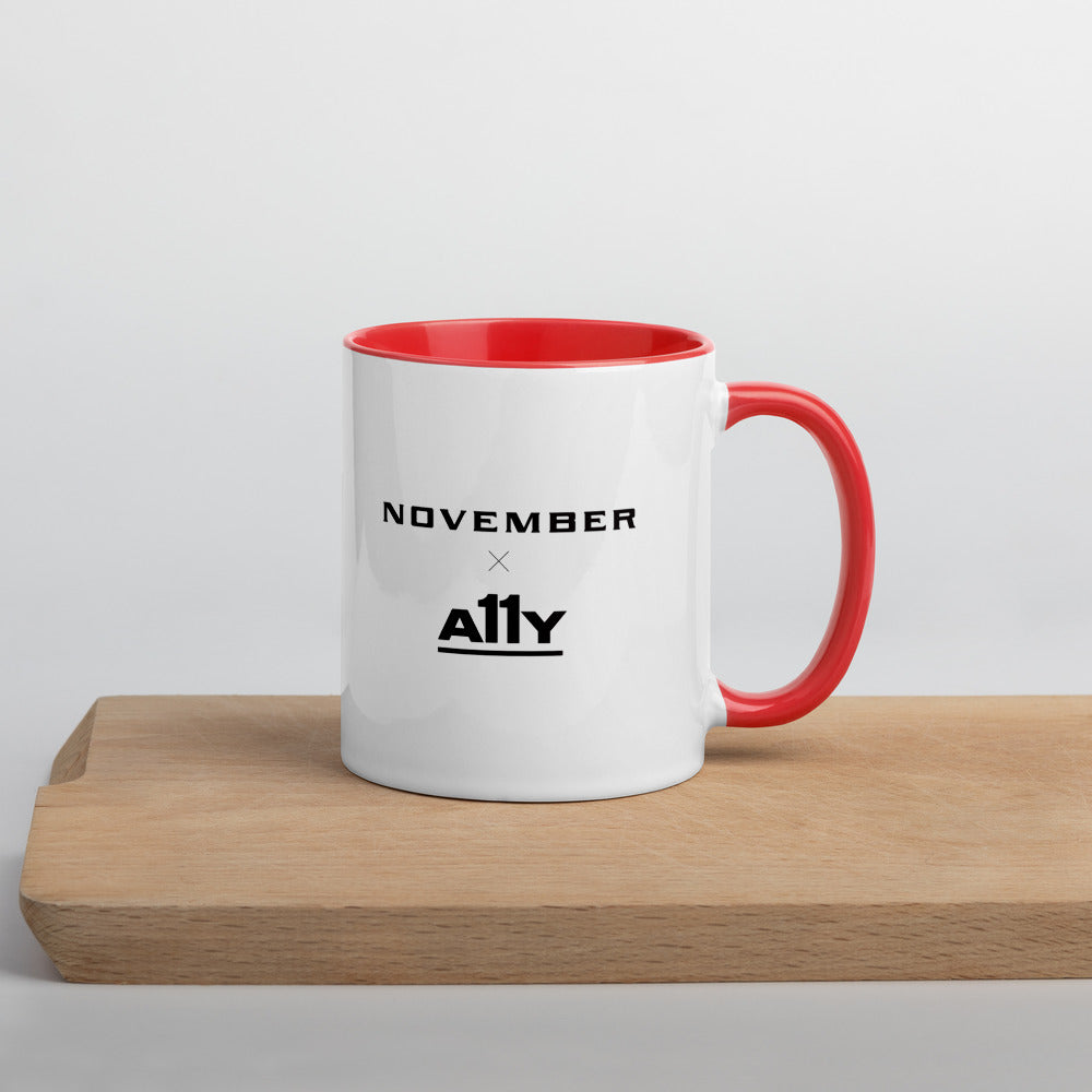 November x A11y mug