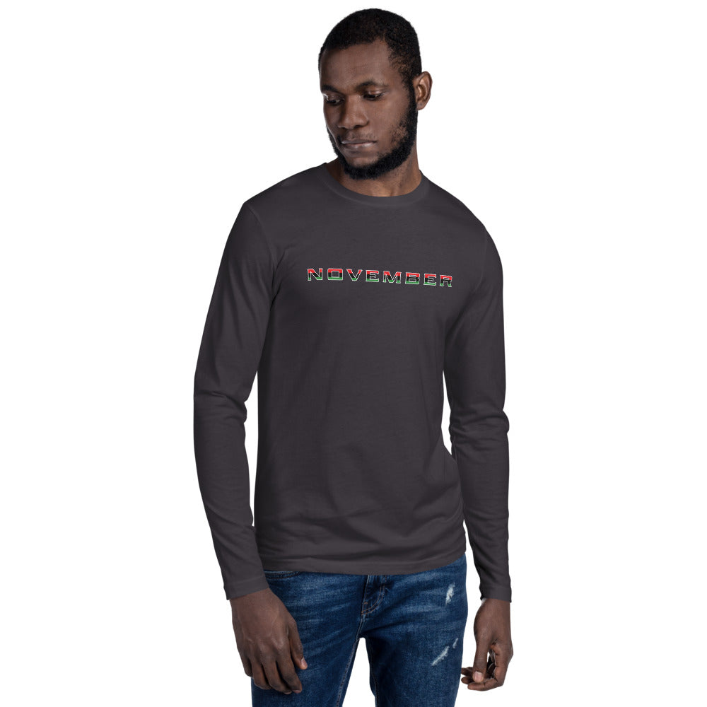 RGB A11y fitted long sleeve tee