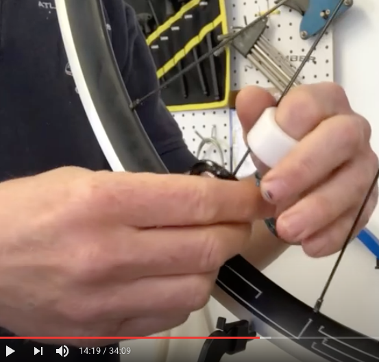 How to build a wheel part 2: tensioning and final true