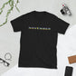 November A11y men's pride tee
